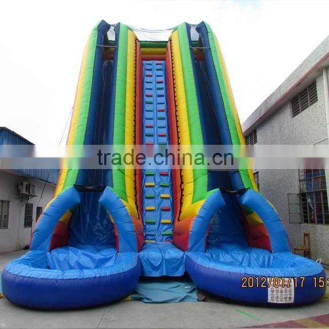 Best quality largest inflatable water slide/inflatable city slidel/inflatable slide with pool