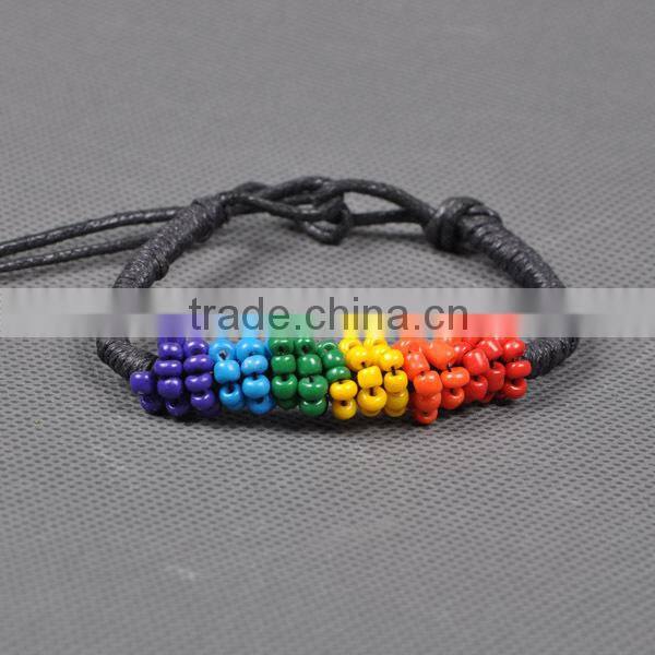2014 new bracelets colorful silk thread bracelet
