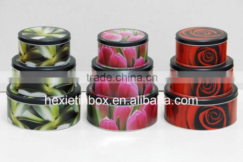 Colorful New Design Candy Tin Box With Low Price