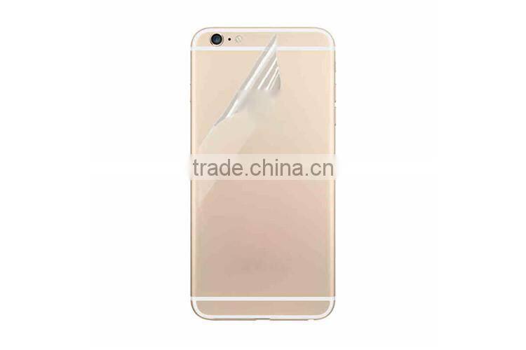Gold Supplier backcover tempered glass cell phone screen protector for iphone 6 plus