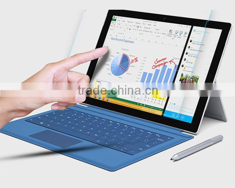 Waterproof 3d 13.5 inch tempered glass anti blue light screen protector for Surface Book