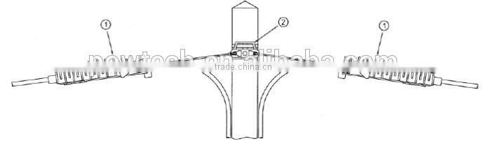 Anchoring clamps PAADSS12