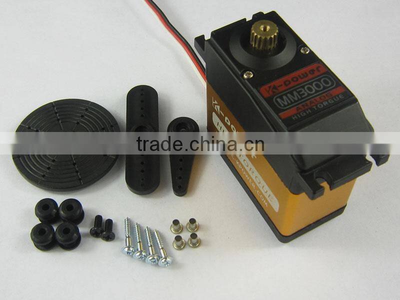 K-power MM3000 Hot!off road rc car parts metal gear servo