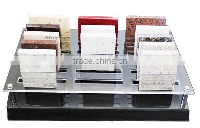 SRT010 Acrylic Table top display rack for quartz stone