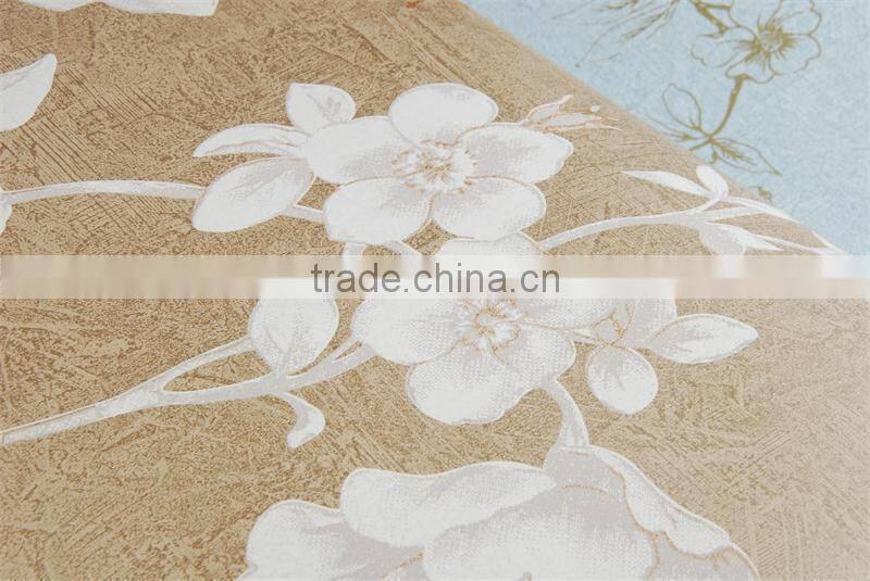 flower pure paper bedroom decoration wallpaper