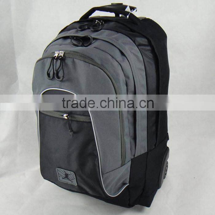 Durable Wheeled Backpack Travel Rolling Backpack