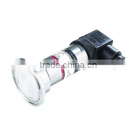 clamp mounting flush diaphragm pressure transmitter for food machinery