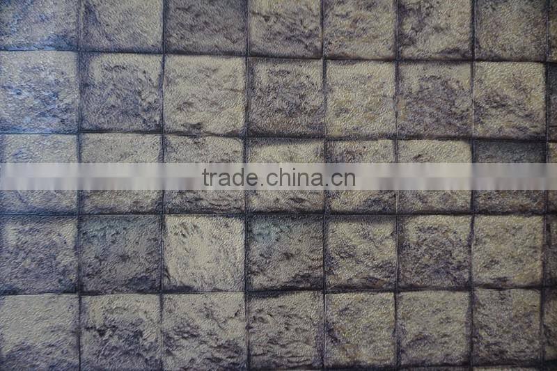 secret gardern brick style vinyl wallpaper