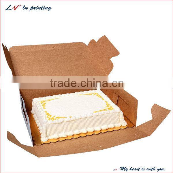 custom bakery eco-friendly counter display cake box