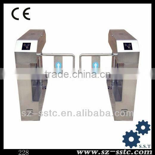 Security Automatic Swing Turnstile Barrier Gate for Passage Access Control