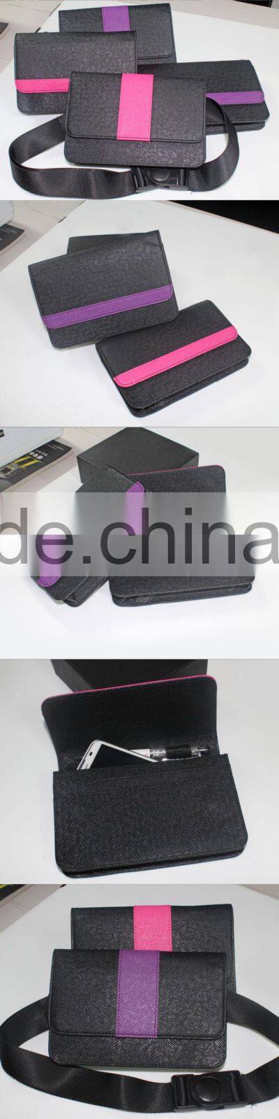 Leather waist bag for car sales/shopping guide/servicer