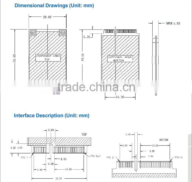 mSATA Series solid state Drive 128G SSD