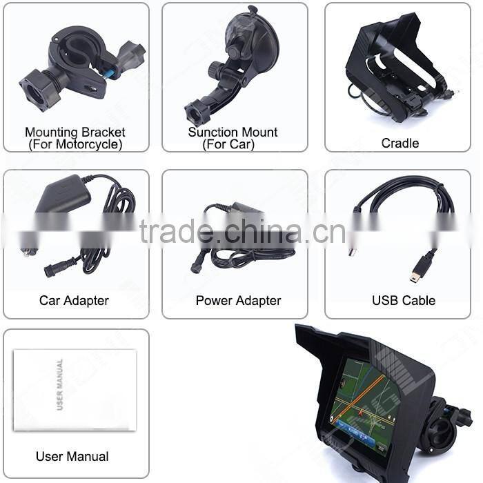 Good Quality New 5.0 Inch 8GB FM Gps Motorcycle Helmet