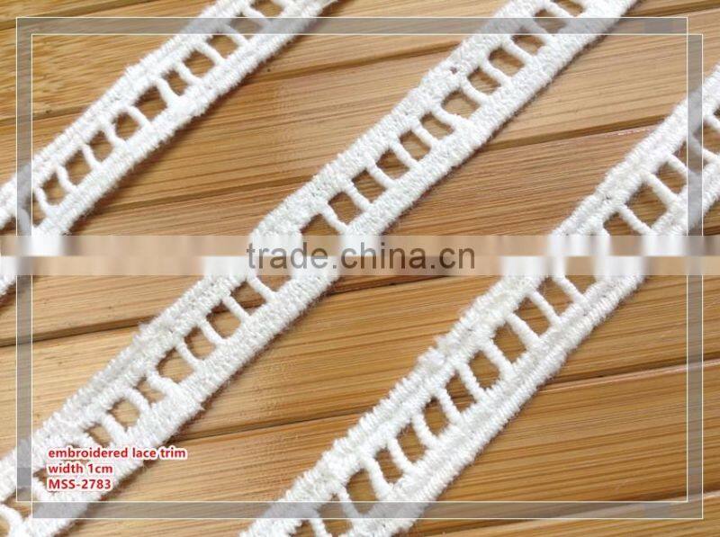 2017 beautiful wedding dress1cm width chemical lace trim