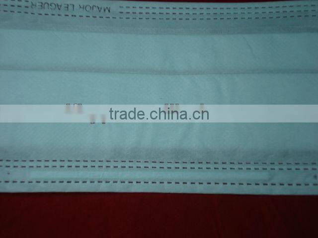 non-woven face mask with ears loop
