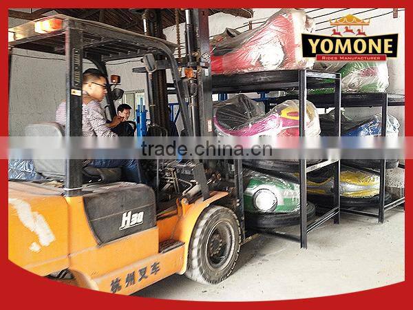 Stable and easy to operate amusement park rides ground grid bumper car for sale