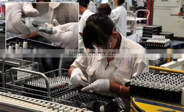 Spark plug A7RC for tractor, automobile, motocycle, industrial engine with Nickel plated housing preventing oxidation, corrosion