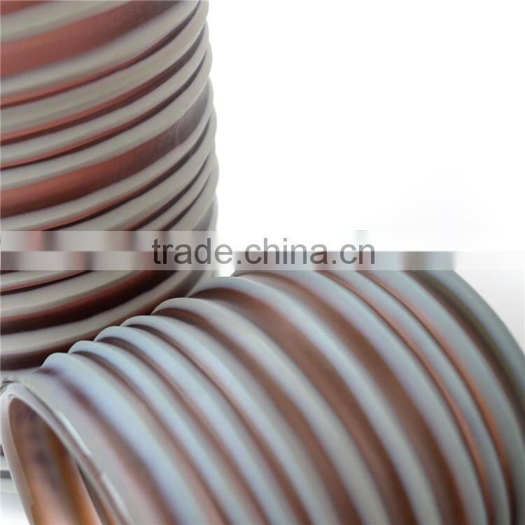 Wholesale Handmade Purple Cylindrical Glass Vase, Hand Carved Art Glass Flower Vase Bottle