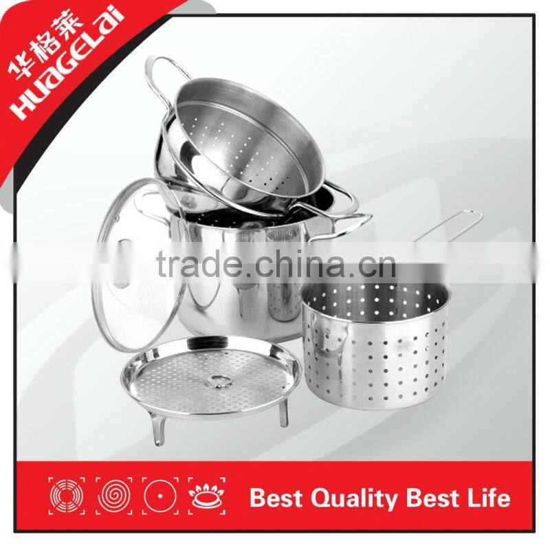 26/28CM Stainless Steel Prestige Pressure Cooker,with steamer
