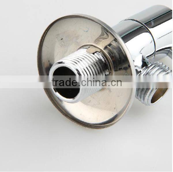 zinc/brass angle valve, faucet angle seat valve, chrome plating water valve core