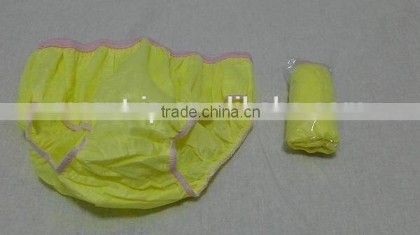 Disposable women underwear