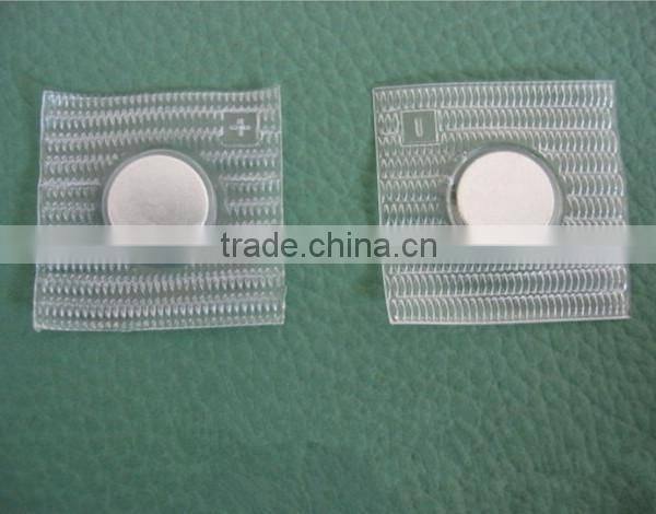most popular strong magnet sewing PVC magnet button with plastic covered and waterproof for fabric & clothing