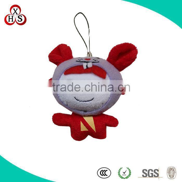 Funny Felt Fabric Customed Soft moscots key chain for sale