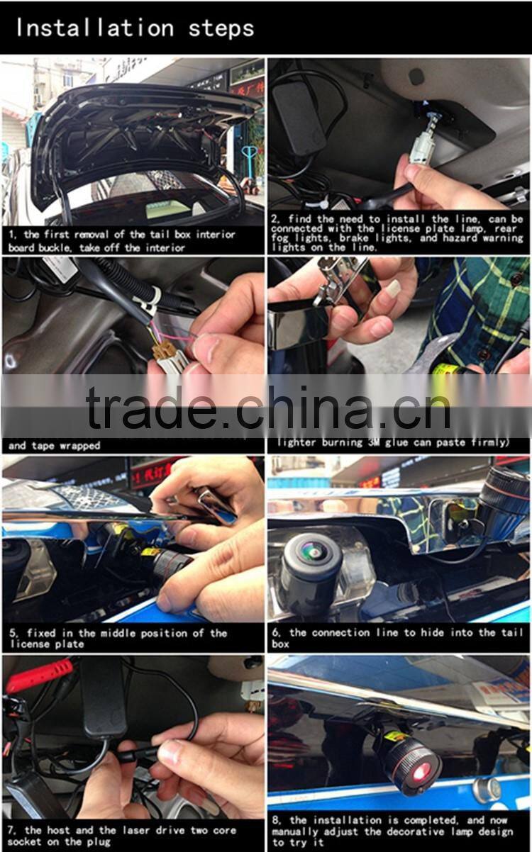 Wholesale Car Laser Fog Lamp Anti-Fog Light Auto Rearing Warming Light For All Car