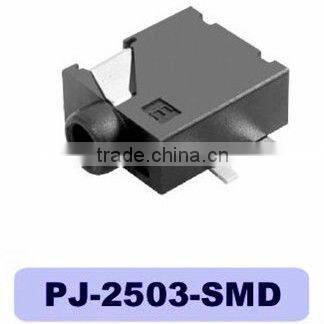 2.5 female stereo jack PJ-2503-SMD