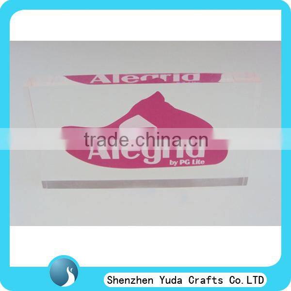colored acrylic block factory directly sale acrrylic block crafts printed acrylic sign block