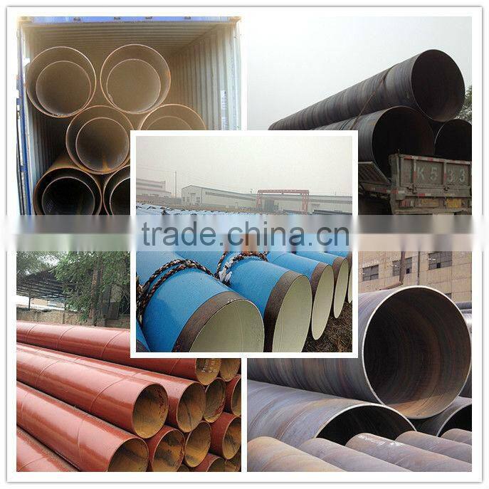 SSAW Carbon Pipe length pipeline water pump dredging projects made in china