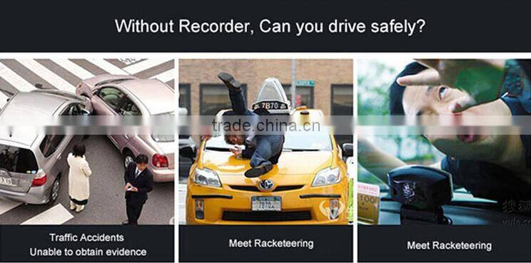 New Android 4.4.2 System Touch Screen Car Pad Dash Cam Wifi Vehicle Car Recorder