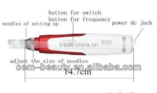 Best selling! 12 needles multifunctional derma roller for sale