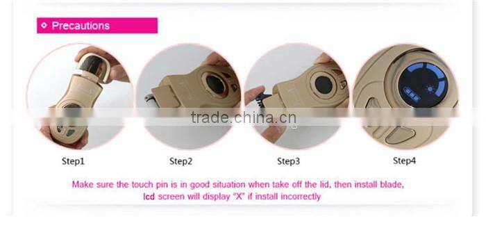 Comes with battery hair removal instrument for mobile beauty salon equipment