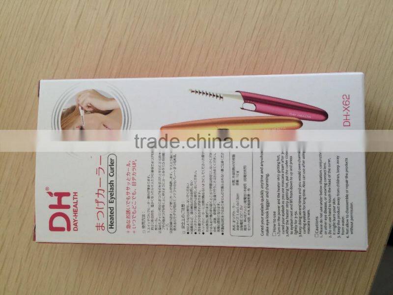 Mini heated eyelash curler electric eyelash curler