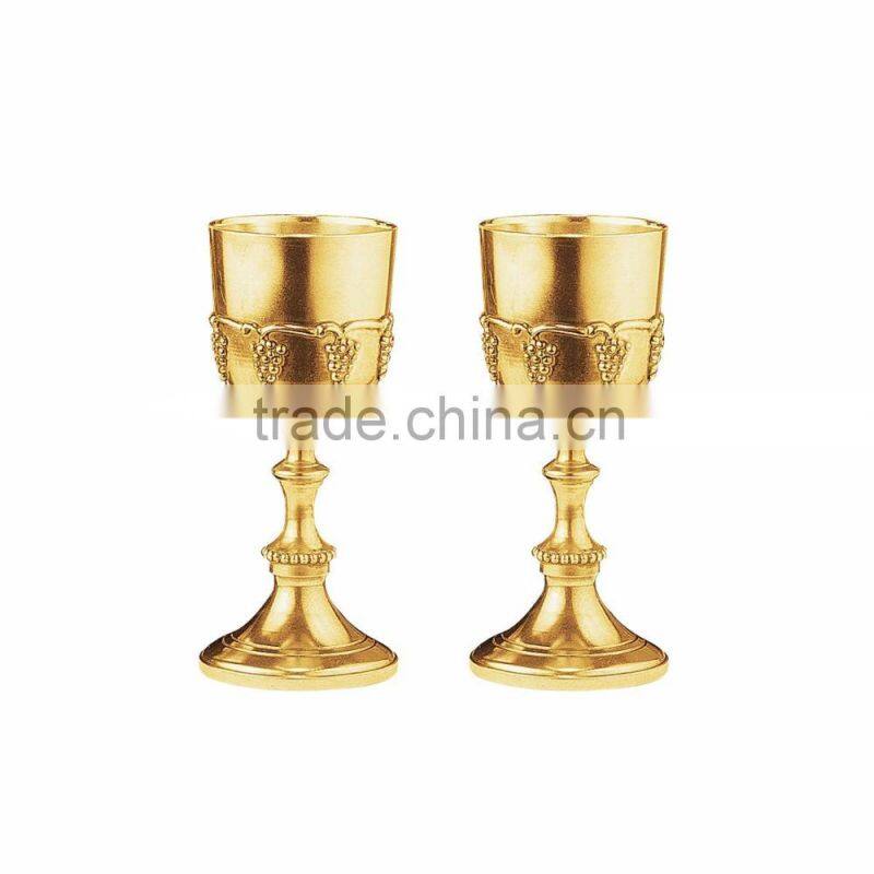 BPA FREE 100% PURE COPPER WINE GOBLET GLASSES, EMBOSSED DESIGN SOLID COPPER MARTINI