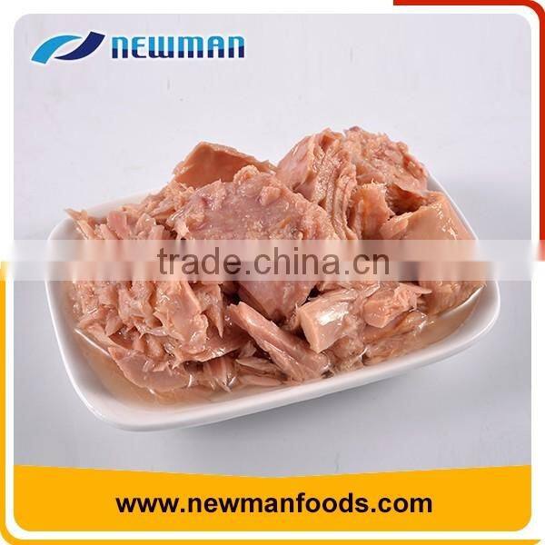 Canned skipjack tuna flakes in sunflower oil china canned tuna fish 170g x 48