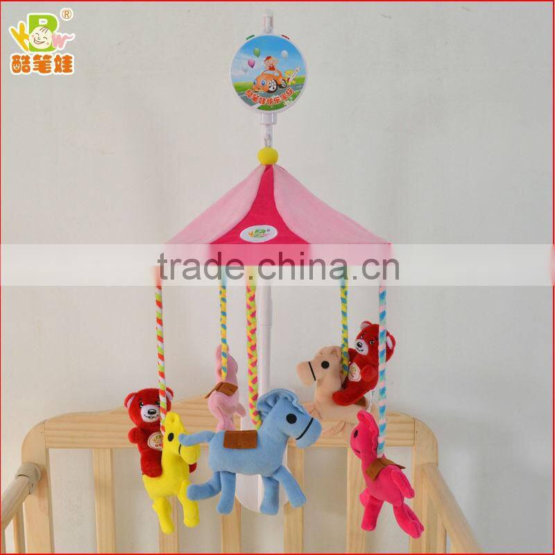 Plush stuffed toy for baby cot for children gift supply