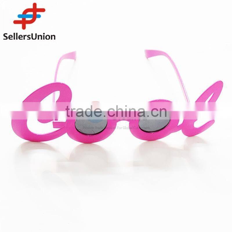 No.1 yiwu exporting commission agent wanted Cool Shaped Party Event Sunglasses