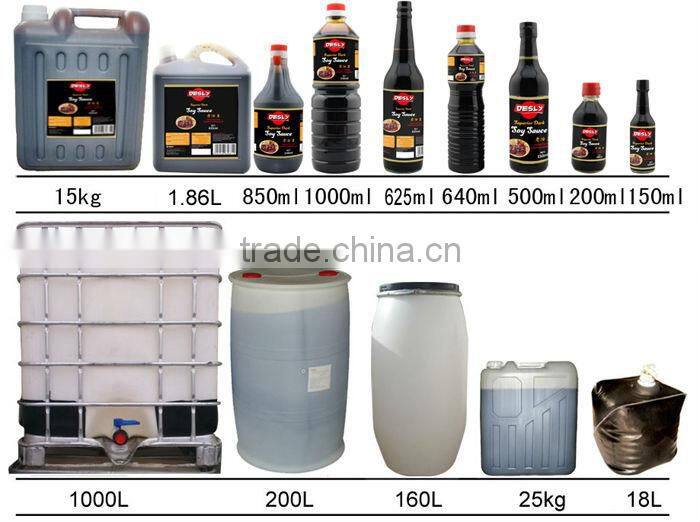 BRC high quality stander Dark Soy Sauce
