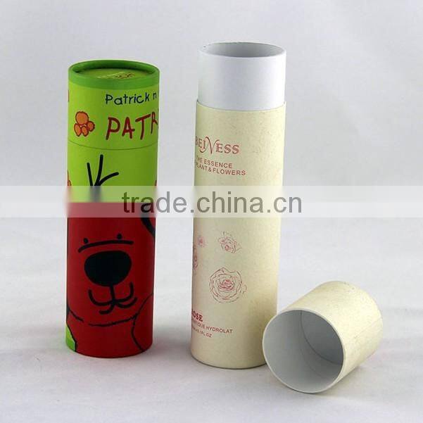 Cardboard tube for essential oil