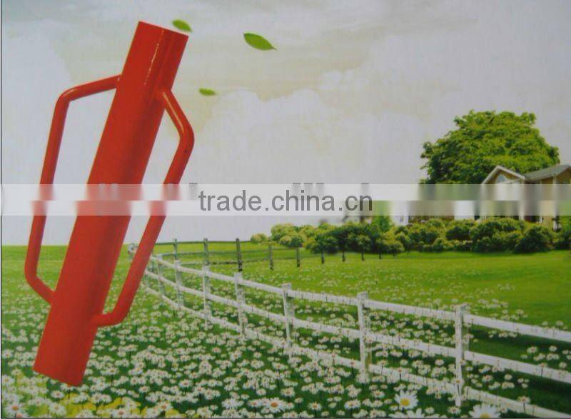 Garden fence post driver