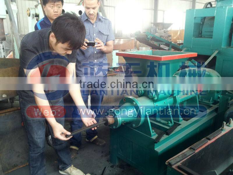 Barbecue charcoal extruder press machine shisha coal briquette machine