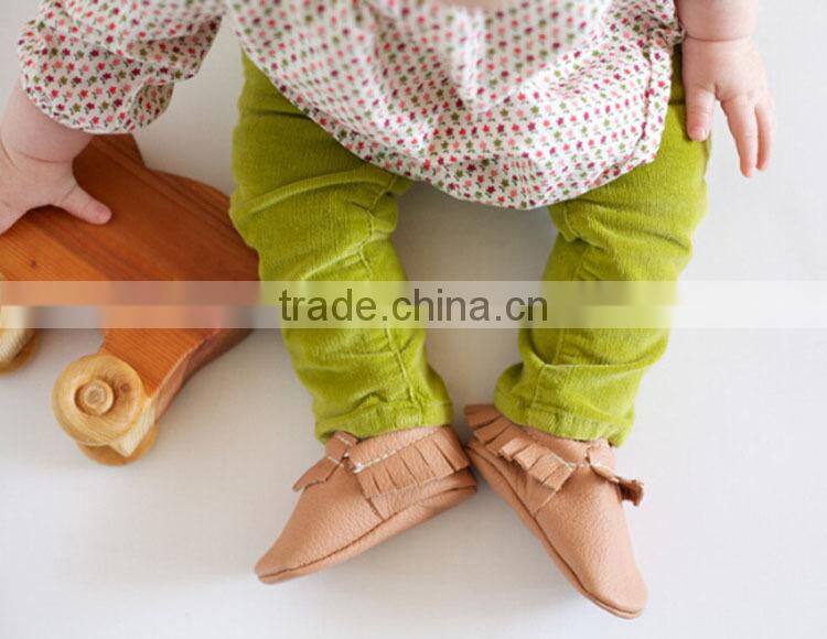 Genuine leather moccasins baby, wholesale shoes baby moccasins