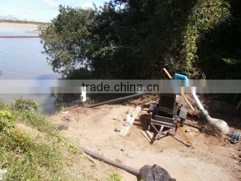 4 inch high capacity sewage pump with tank (JT)