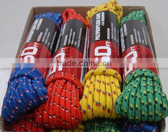 PP rope made in China, Polypropylene braided rope,Plasctic/Poly/Packing rope