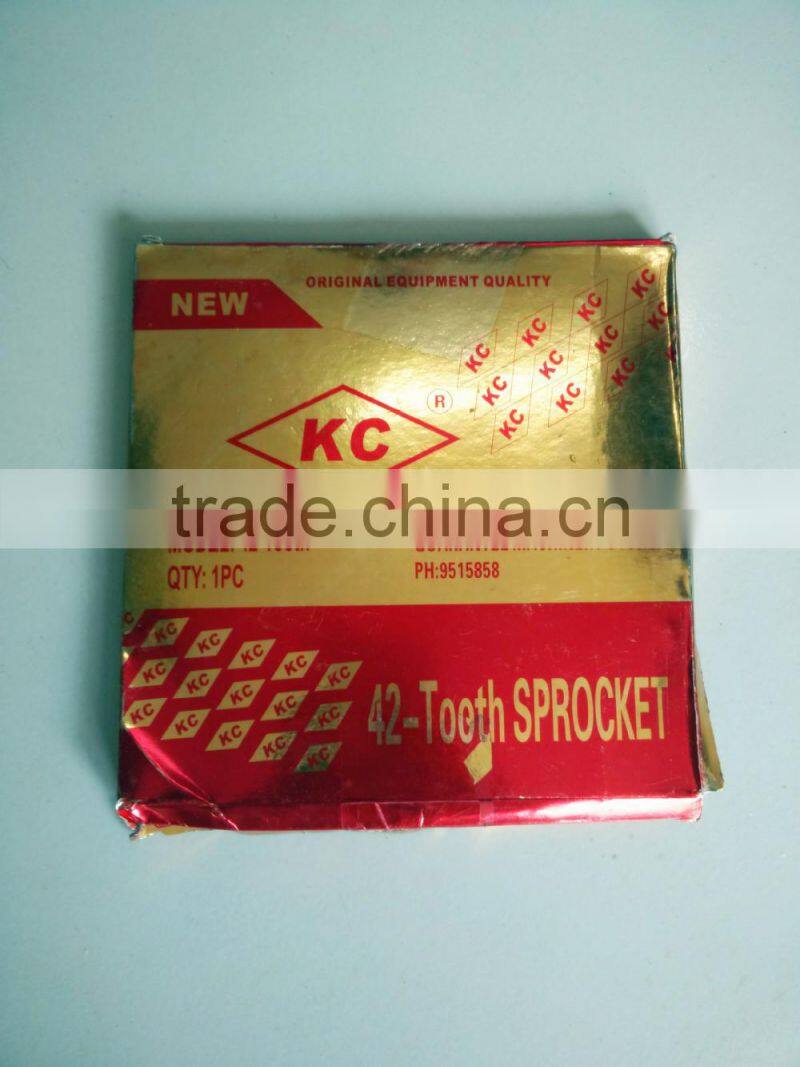 Custom-made product gear kit