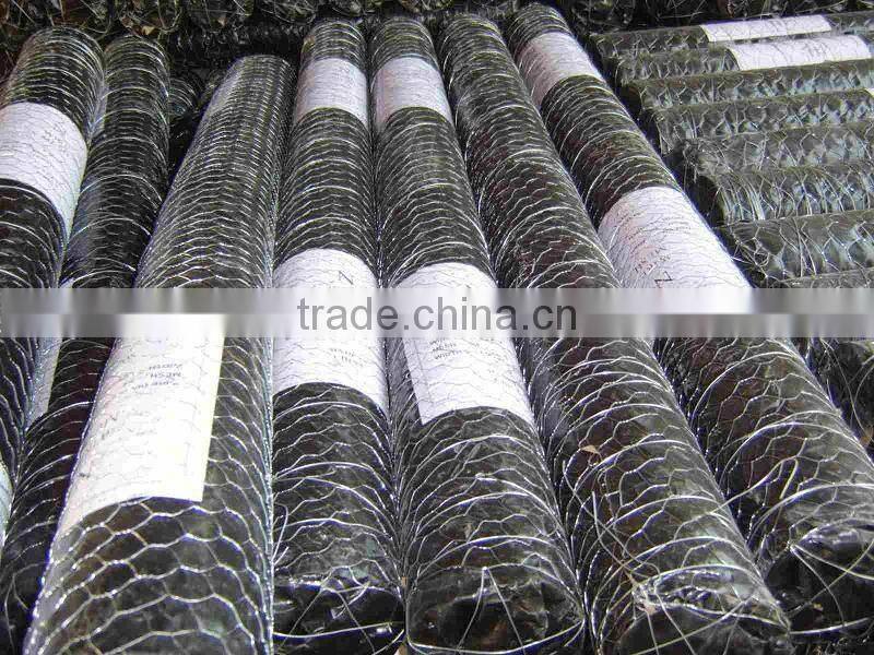 Standard 13mm (1/2'') hex aperture Hexagonal wire mesh