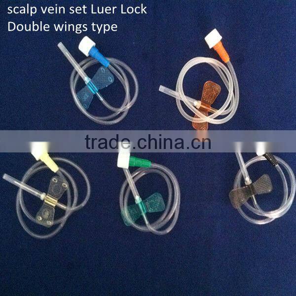 Double Wings 18G-27G Disposable Scalp Vein Set
