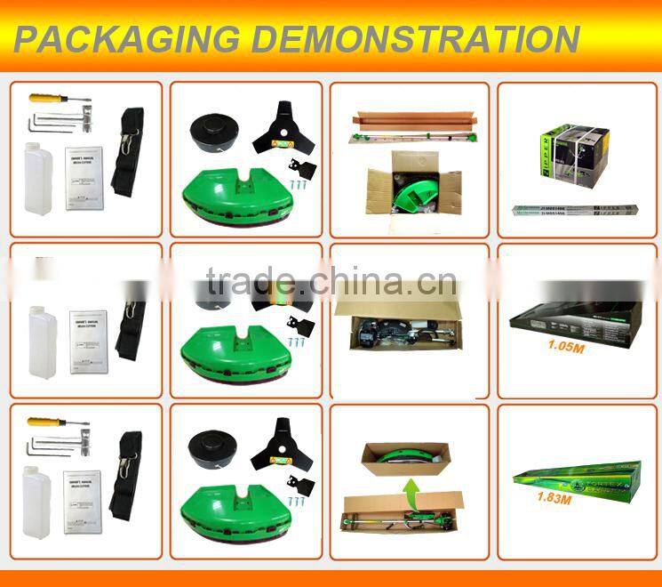 2015 New garden tools 52cc gasoline brush cutter